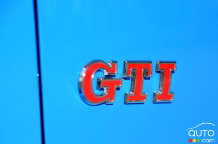 Volkswagen Golf GTI 2021, écusson